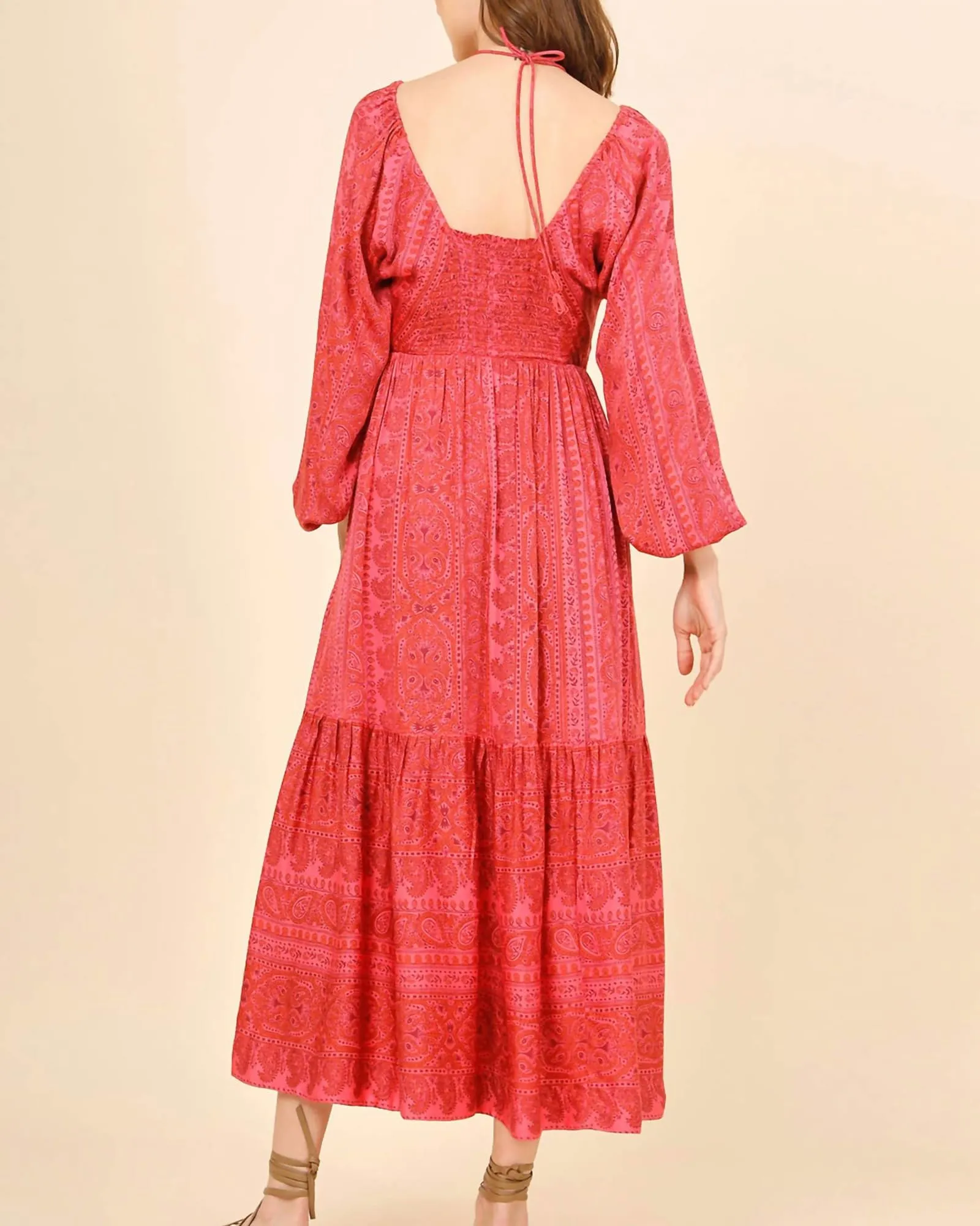 Ravenna Midi Dress in Salania Tart | Salania Tart