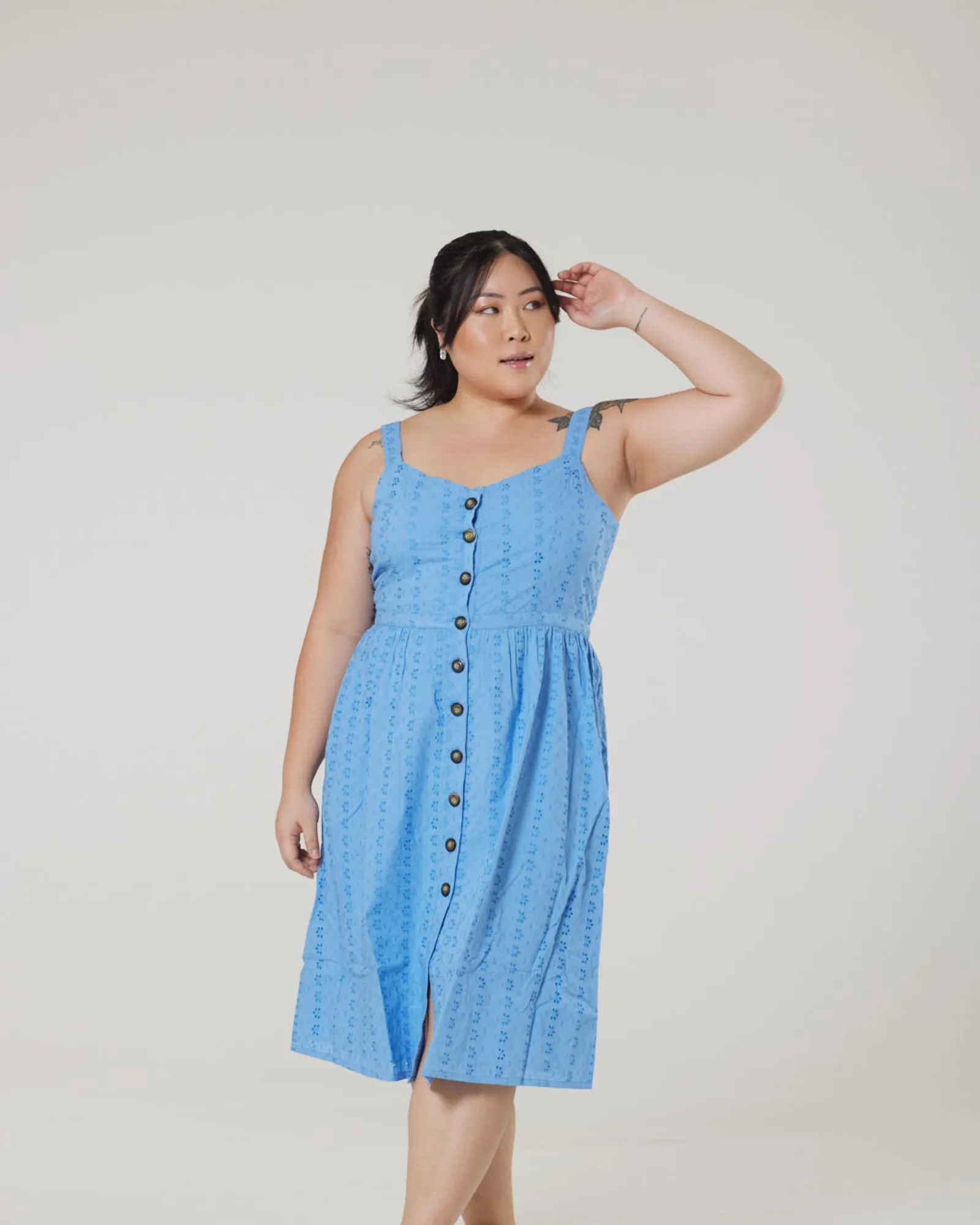 Remmy Blue Dress | Light Blue