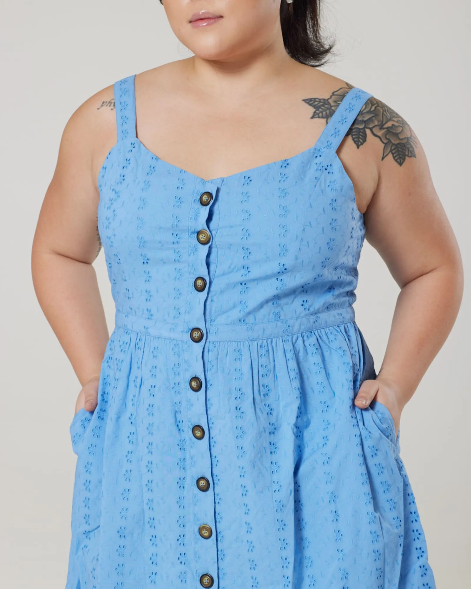 Remmy Blue Dress | Light Blue