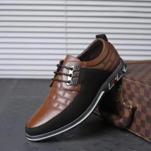 Shoes - Big Size Men's Oxfords Leather Shoes