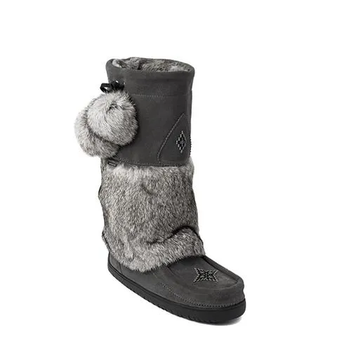 Snowy Owl Waterproof Mukluk - Charcoal