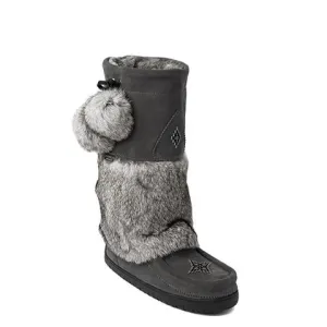 Snowy Owl Waterproof Mukluk - Charcoal