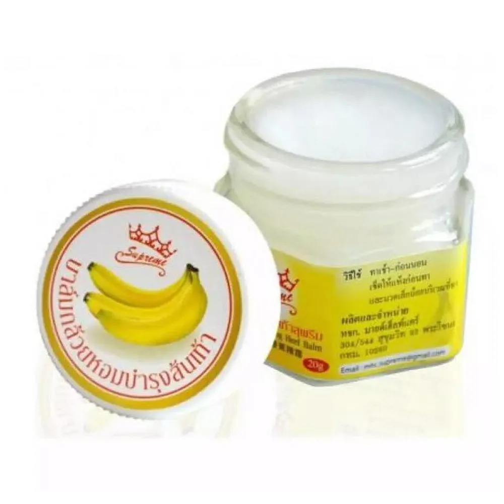 Supreme Natural Softening Banana Heel Cream, 20 gram