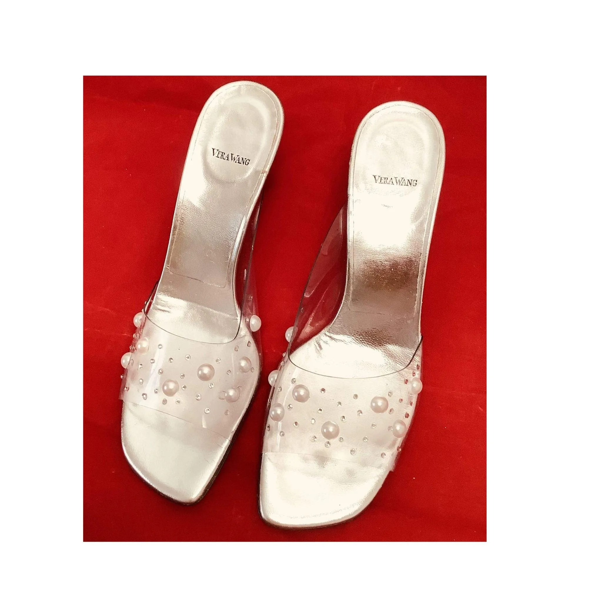 Transparent Clear Mules