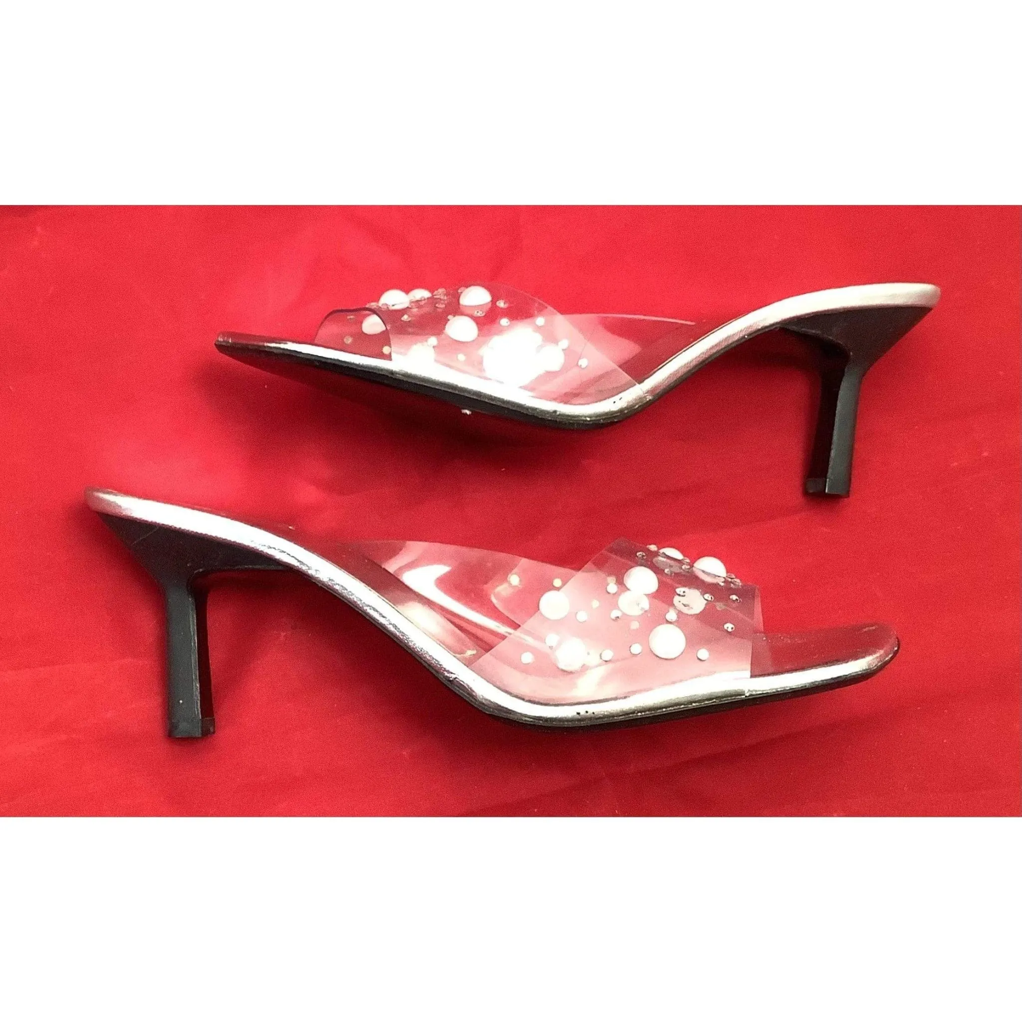Transparent Clear Mules
