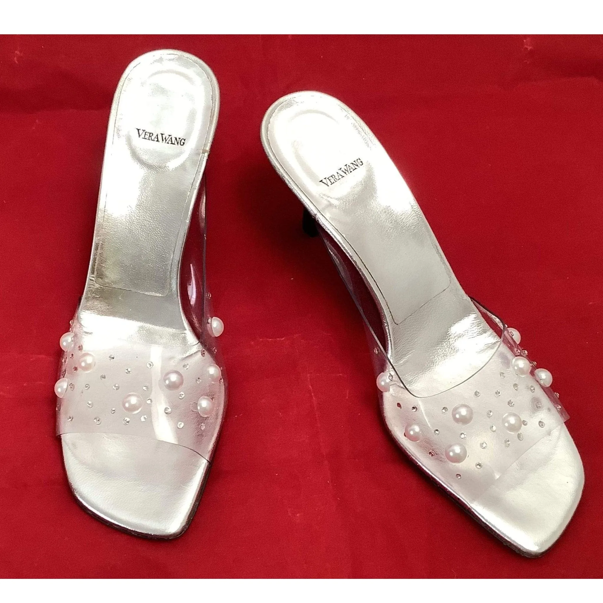 Transparent Clear Mules