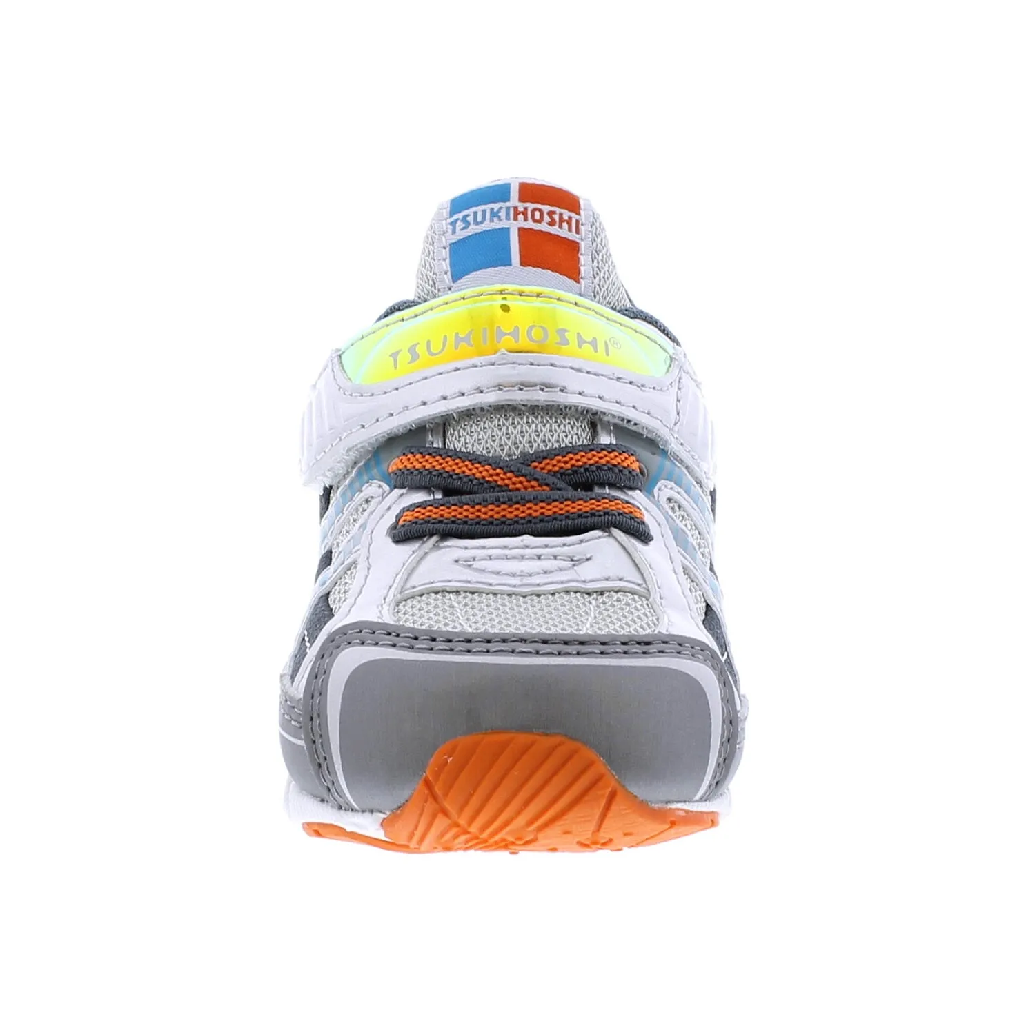 Tsukihoshi Storm | Silver/Gray Baby Sneakers