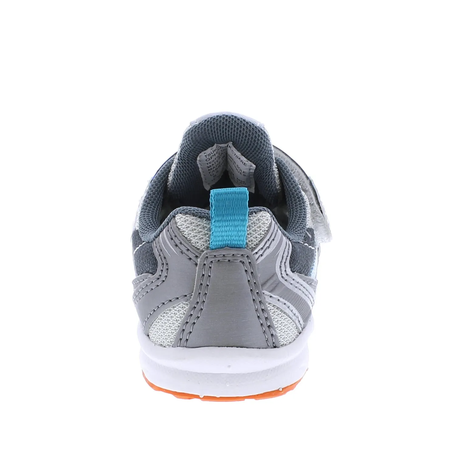 Tsukihoshi Storm | Silver/Gray Baby Sneakers