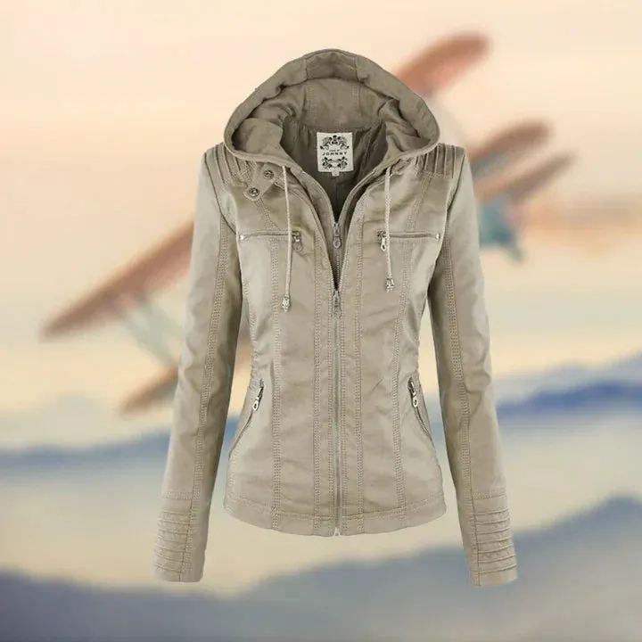 Willow | Sleek and Versatile Leather Jacket