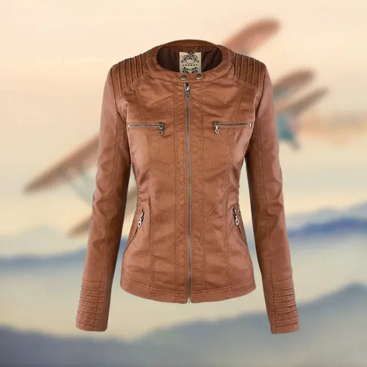 Willow | Sleek and Versatile Leather Jacket