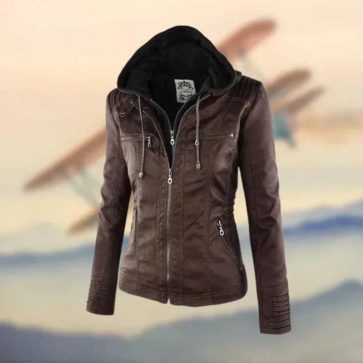 Willow | Sleek and Versatile Leather Jacket