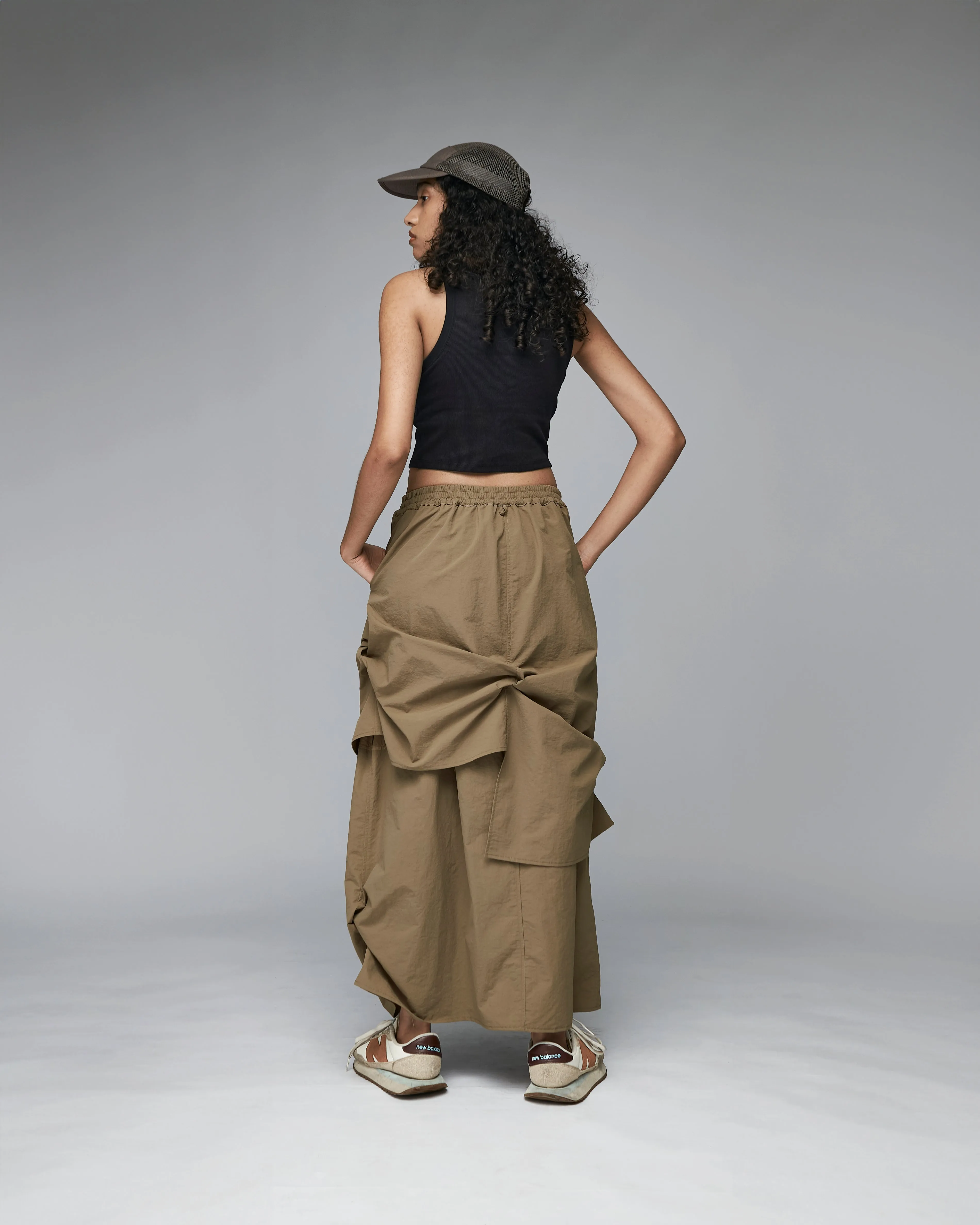 Women: The Layered Skirt (Coffee)