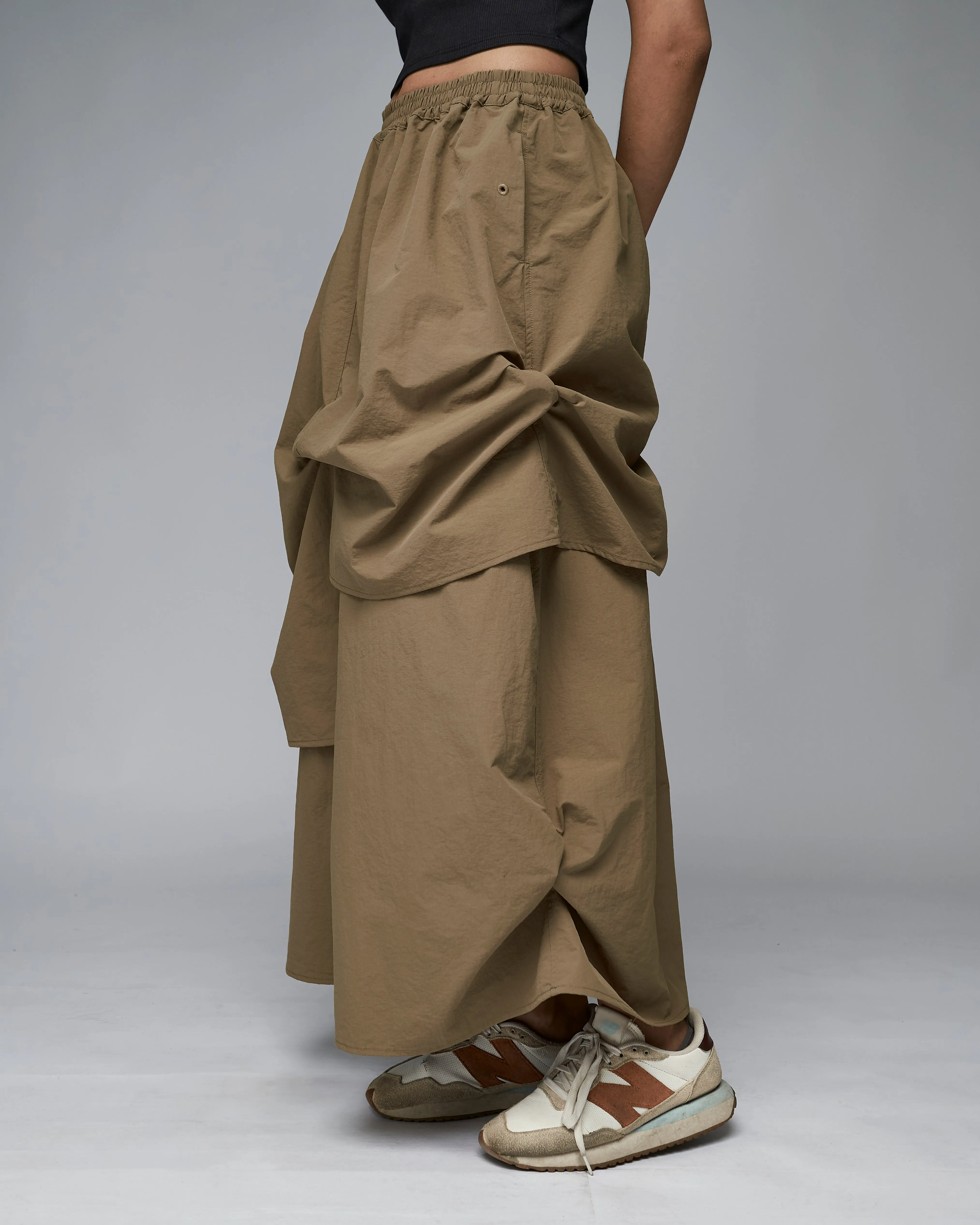 Women: The Layered Skirt (Coffee)