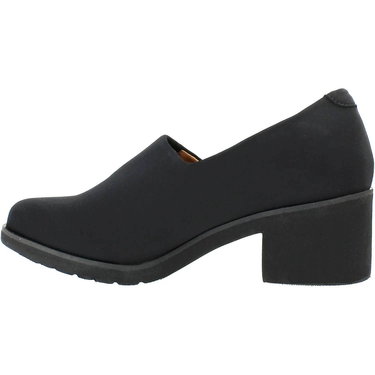 Women's L'Amour Des Pieds Qamra Black Stretch Fabric