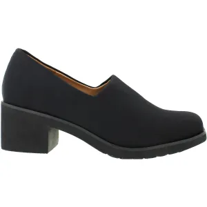 Women's L'Amour Des Pieds Qamra Black Stretch Fabric