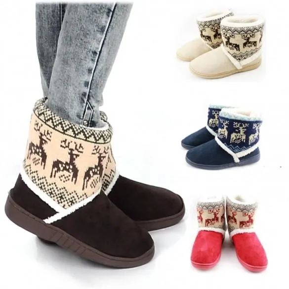 Women's Snow Boots Shoes Winter Boots Thicken