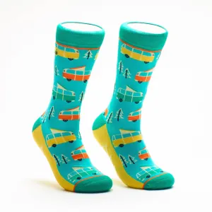 Woven Pear - Crew Socks, RV There Yet?